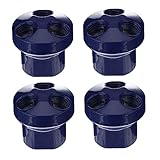 Uonlytech 4pièces Splitter Air Hose Pour Compresseur Raccords De Distribution Air Manifol...