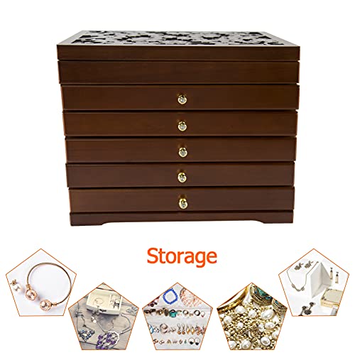 Fyearfly Portagioie - Portagioie in Legno massello...