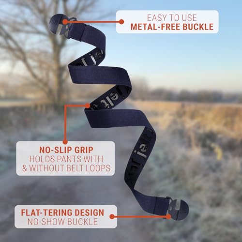 Jelt Original Sized to Fit Elastic Belts for Men and Women, Non-Slip Stretch Belt, Stretchable Fabric Belts for Women and Men4