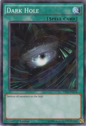 YU-GI-OH! - Dark Hole (YS15-ENL14) - Starter Deck: Dark Legion - 1st Edition