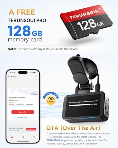 AI Smart Driving Dash Camera