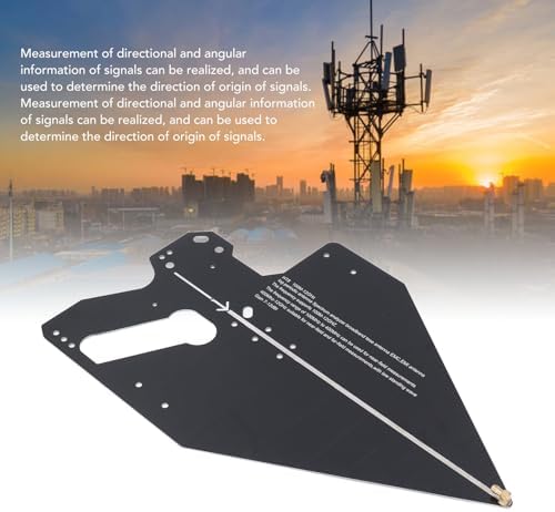 Garosa Log Periodic Directional RF Outdoor 100MHz-12GHz for Spectrum Management EMC Testing Compatible with Cellular Modems Routers