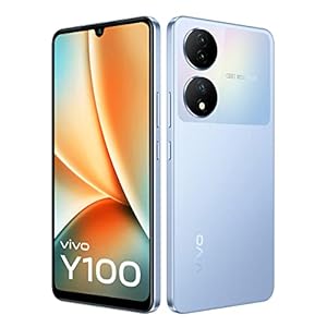 Vivo Y100 5G (Pacific Blue, 8GB RAM, 128GB Storage) with No Cost EMI/Additional Exchange Offers