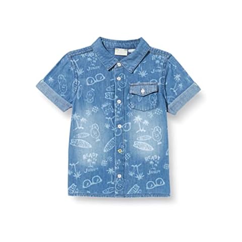 Chicco Baby-Jungen Camicia per Bambino a Maniche Corte Hemd, 085, 86 cm Cover