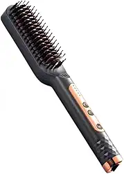 Pente Elétrico Escova Alisadora Bivolt Profissional 5 Em 1