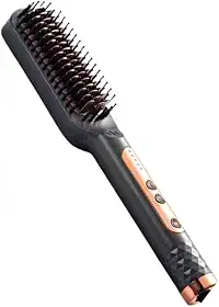 Pente Elétrico Escova Alisadora Bivolt Profissional 5 Em 1