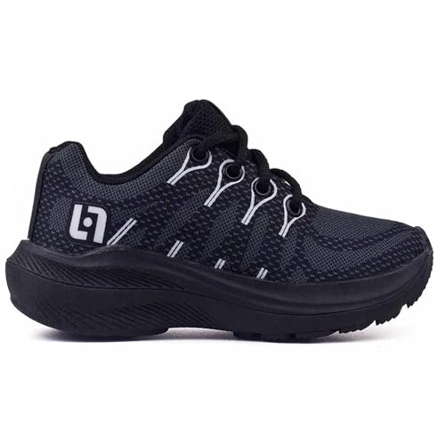 Tenis Infantil De Elastico Calce Facil Masculino Leve LIGHT Cor:Preto;Tamanho:34