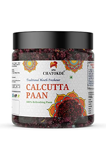 Image of CHATOKDE Calcutta Meetha Paan Mukhwas, [Mouth Freshener, After-Meal Snack] [Jar Pack], 300gm
