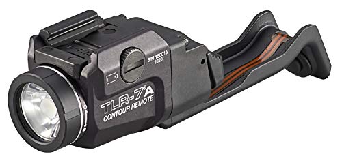 Streamlight 69428 TLR-7 X Contour 500-Lumen 5000-Candela Rail-Mounted Compact Tactical Light with Integrated Remote Switch Exclusively for Glock Gen 4/Gen 5 Models, Includes Mounting Keys, Black by Streamlight - Used condition - US$112.16