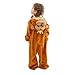 Unisex Baby Animal Onesie Long Sleeve Furry Jumpsuit One-Piece Romper Girls Boys Cute Cosplay Costume for 1-4 Years