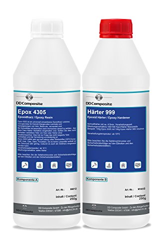 Preisvergleich Produktbild 250g Epoxidharz 4305 + 250g Härter 999
