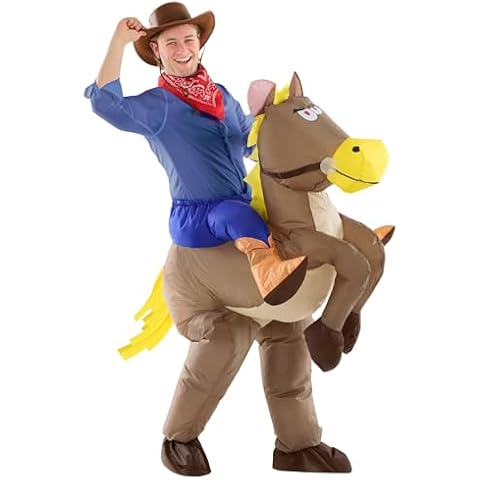 Inflatable Horse Costume for Adults Cover