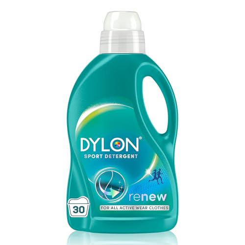 Dylon Sport Detergent (30 Wash Loads) Liquid Laundry Detergent for Active Wear Clothes Sport Detergent renewing in every wash with optimal results in 10 washes