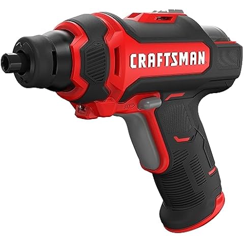 CRAFTSMAN 4V Cordless Screwdriver with Charger and Screwdriving Bits Included (CMHT6650C) Cover