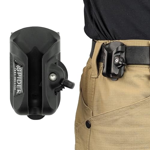 Spider Tool Holster - Self Locking Quick Draw Universal Tool Holder - Clips onto Any Belt - Requires Other Spider Tool Holster Accessories