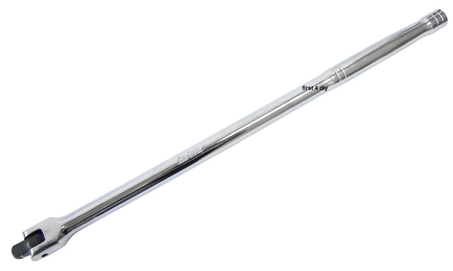 Toolzone Silver 15" (3/8 Drive) Breaker / Knuckle / Flexi Bar