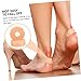 OHPHCALL 4sets Outdoor Heel Cushions Heel Liners Strong Adhesive Backing Comfort Pads for Shoes 6rolls*4
