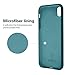 OTOFLY Compatible with Xs Max Case,Ultra Slim Fit Case Liquid Silicone Gel Cover with Full Body Protection Anti-Scratch Shockproof [Upgraded Version] (Teal)