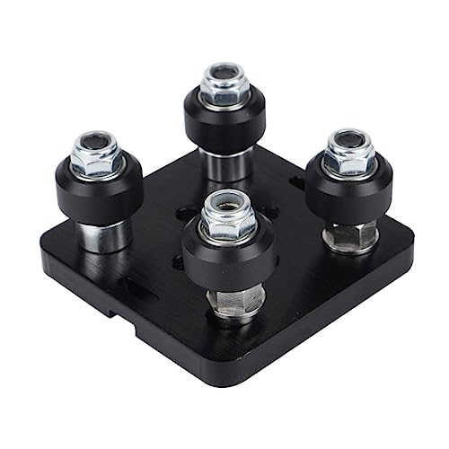 SOLUSTRE 3pcs European Aluminum Profile Pulley for Build Gantry Plate Compatible Printer Parts and Accessories for Print