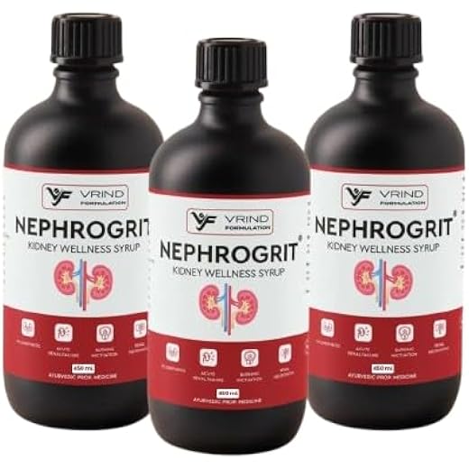 Nephrogrit Kidney Detox 450ml Pack of 3