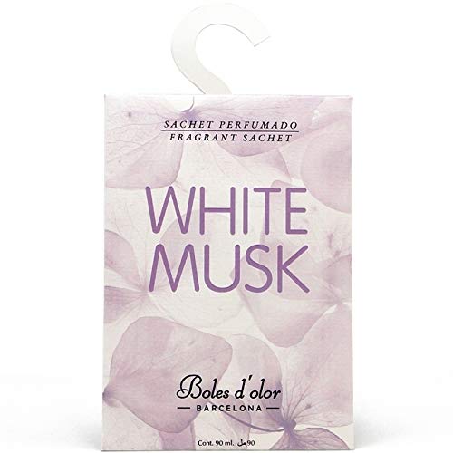 Pack 3 Pieces sacchetto profumato Boles D' Olor Muschio Bianco