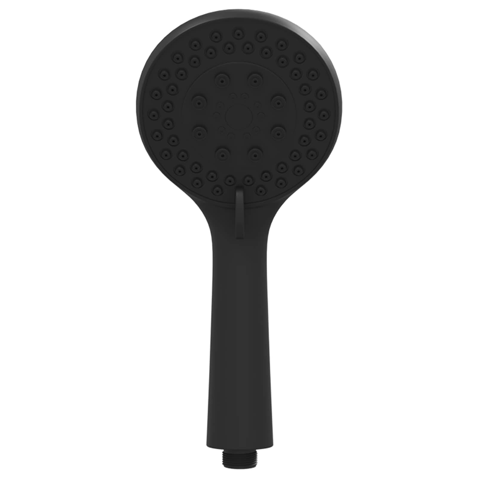 Juego de cabezal de ducha de acero inoxidable negro con manguera de 150 cm, alcachofa de mano con cinco tipos de chorro, sistema de ducha de alta presión, cabezal de ducha con función antical