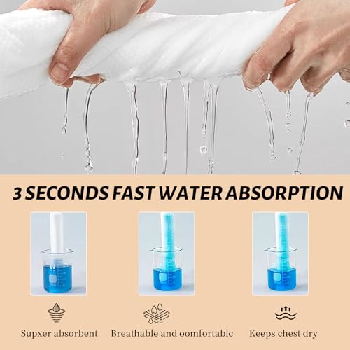 Women's Bra Sweat Pads 6 Pack, Cotton Absorbent Under Breast Sweat Pads, Reusable and Washable2