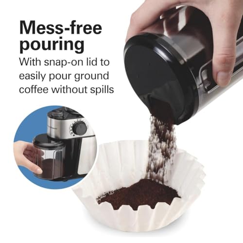 Hamilton Beach Electric Burr Coffee Grinder