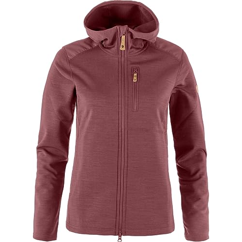 Image of Fjallraven Abisko Trail Women's Hooded Full Zip Fleece - Breathable, Comfortable, Lightweight Fleece Warmth - Hiking
