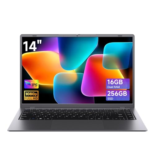 EVOSPEX Laptop Computer - 14 Inch Laptops, Pentium 6500Y Processor (Up to 3.4GHz), 16GB RAM 256GB...