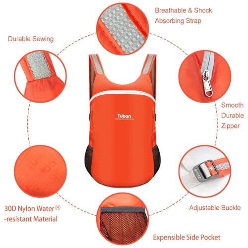 tuban 18L Ultra Lightweight Packable Backpack