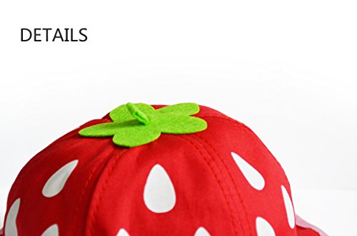 Ultrakey Bucket Hat, Fashion Baby Kids Boys Girls Strawberry Cap Toddler Spring Bucket Hat Sun Cap #TOP1