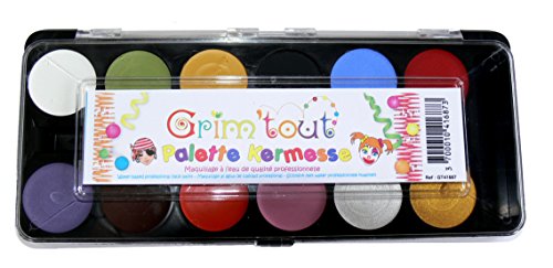 GRIM'TOUT - Gt41687 - Palette Kermesse - 12 Couleurs