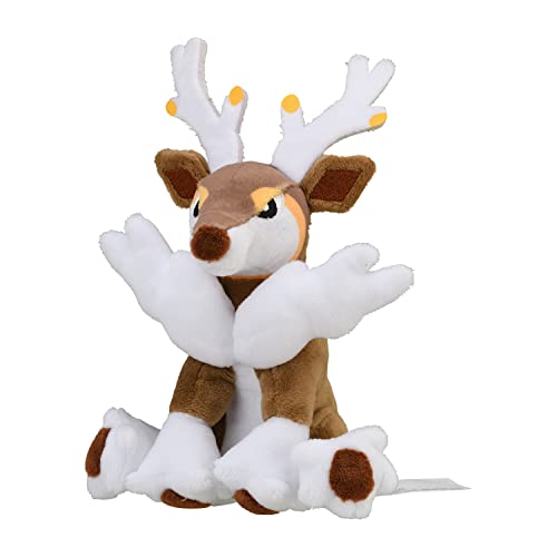 Peluche Sawsbuck Hiver Pokémon Center Original doudou de collection