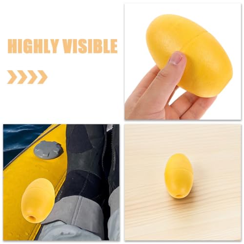 GOOHOCHY Boot Schwimmt Set 4 Stücke Marine Boje Schwimmt Für Kajak Kanu Yacht Für Bootfahren Angeln