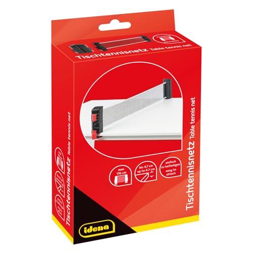 Idena 40461 Extendable Table Tennis Net for Easy Mounting on Table Tops, Ideal for Travel, Holiday or Garden - Image 6
