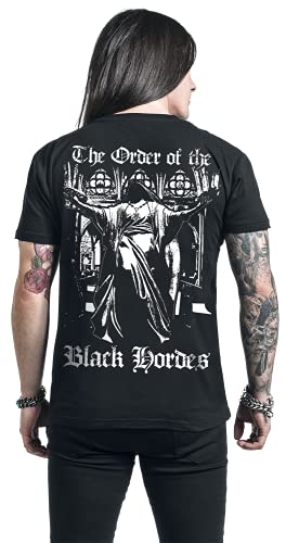 Dark Funeral Order of The Black Hordes Hombre Camiseta Negro L 100% algodón Regular