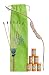 Kids Archery Set - Bow, Arrows and Targets - Wooden Hunting Toys for Boys and Girls (Single)