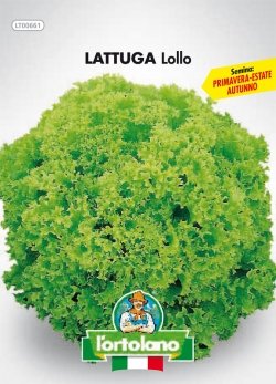 L'ORTOLANO Sementi Orticole Di Qualità In Busta Termosaldata (160 Varietà) (Lattuga Lollo)