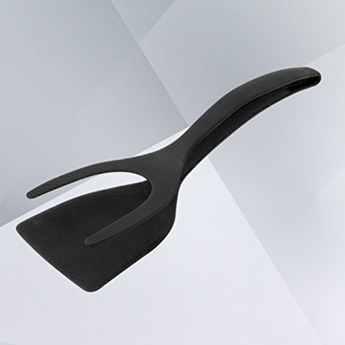 Espátula de Silicone de Silicone da Bestonzon, Espátula de Ovo 2 em 1, Espátula Antiaderente Fritada