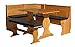 Linon FBA_90375PVC-01-KD Chelsea PVC Cushion Set, 43.39" W x 14.76" D x 1.97" H, Brown