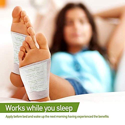 Surat Dream Cleansing Detox Adhesive Foot Patches | Natural Toxins Remover Foot Pads - Pain Free Sheets for Body Stress Relief 2