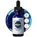 Meraki Blu USP Grade Methylene Blue Solution – Third-Party Tested 1% Liquid Formula, High Purity Blue Formula, 30ml Glass Dropper Bottle