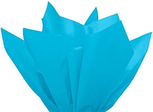 TURQUOISE Tissue Paper 20x30"480 Sheet Flat Ream (1 unit, 1 pack per unit.)