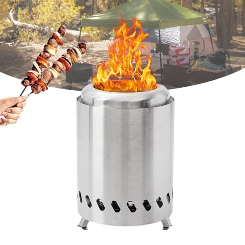 2026 Upgraded Portable Smokeless Tabletop Firepit