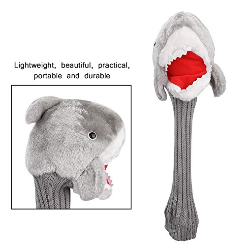 Maxmartt Universal Shark Head Animal Golf Wood Driver Head Cover Headcover Protector