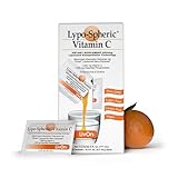 LivOn Laboratories Lypo–Spheric Liposomal Vitamin C 1000mg - No Sugar, Immune Support, Plant Based - Easy to Swallow, Absorbable - Non–GMO, Gluten Free (0.2 fl oz Individual 30 Packets)
