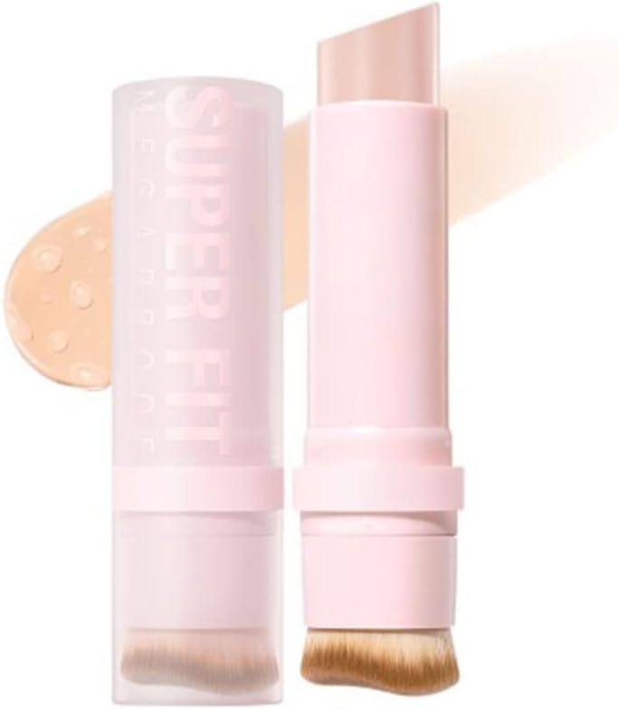 CHOSUNGAH Super Fit MEGA PROOF STICK FOUNDATION Light Beige,FILL-UP Stick Foundation SPF50+ PA++++/ 12g,