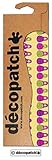 Decopatch est une gamme de papier unique qui peut être appliqué à presque toutes les surfaces avec Decopatch Vernis pinceau et colle