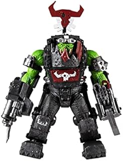McFarlane Toys, Warhammer 40000 Ork Meganob with Shoota Mega Figure with 22 Moving Parts, Collectible Warhammer Figure with collectors stand base  Ages 12+